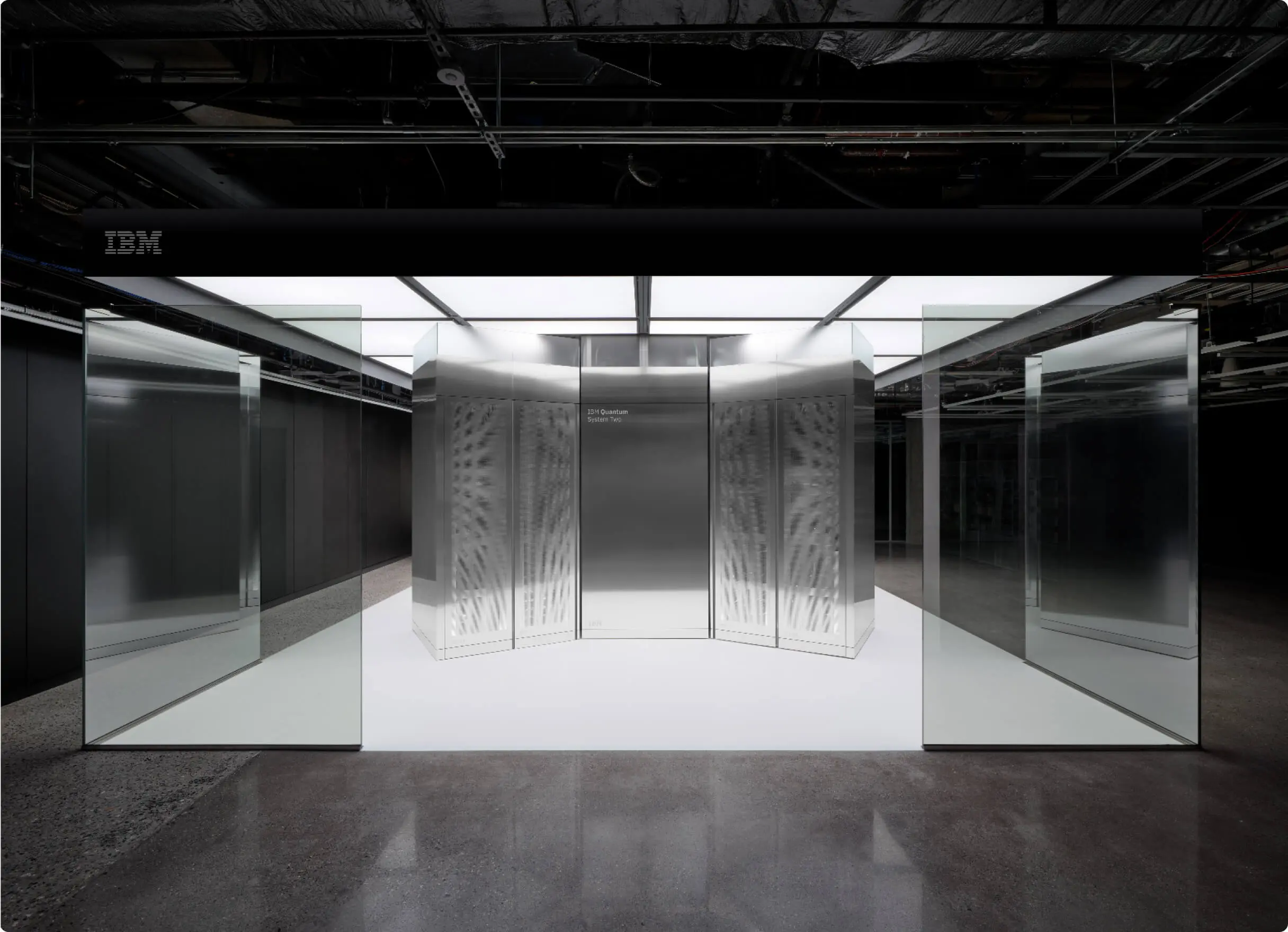 IBM Quantum System Two installed in a quantum data center