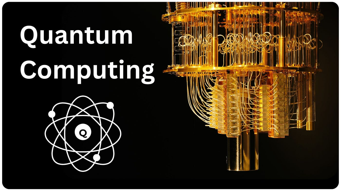 Golden quantum computing cryostat against a black background